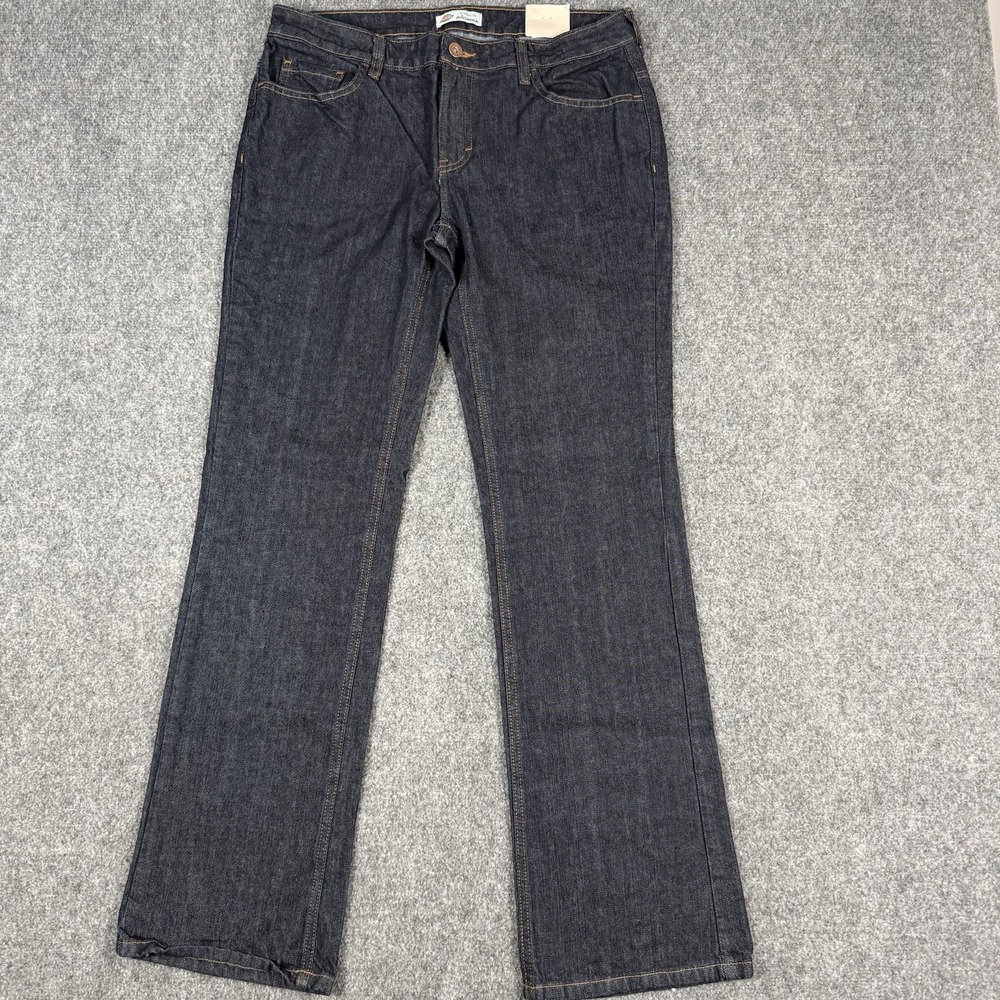 👖 NWT Dickies Crafted for Women 8x32 Relaxed Fit Jeans Dark Indigo Rigid Denim
